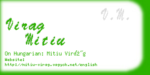 virag mitiu business card